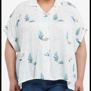 NWT Finding Nemo Disney Pixar Dolman Woven Top by Her Universe size 1